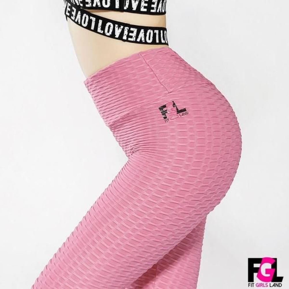 BRAND NEW Fit girls land pink Tik tok leggings